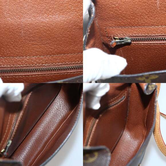 LOUIS VUITTON Monogram Saint Cloud MM Shoulder Bag Vintage M51243 - Picture 12 of 13